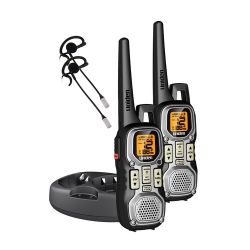 Uniden GMR4040-2CKHS Two Way Radios with Headsets and Charger
