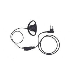 Impact Silver Series D-Ring Earpiece (S1W-D2)