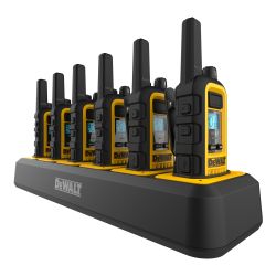 DeWALT DXFRS300 Six Pack Bundle (6 Radios + Multi-Charger)