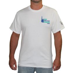 Buy Two Way Radios Official White Cotton T-Shirt