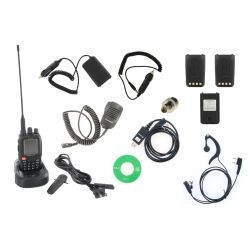 Wouxun KG-UV8E LE Tri-Band Two Way Radio with Accessory Kit