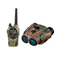 Midland GXT1050 Two Way Radios and Nikon Binocular Combo