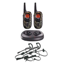 Uniden GMR-895-2CKHS Two Way Radios with Charger and Headsets