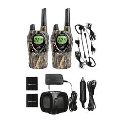 Midland GXT-550-VP4 Radios With Headsets and Charger