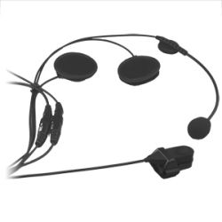 XLT HM200-KW1 Motorcycle Helmet Headset with Handlebar PTT