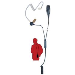 RocketScience Patriot-M1 2 Wire Surveillance Headset