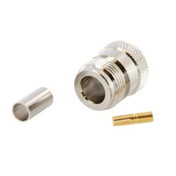 Tram N Female Crimp Connector For RG-58/U