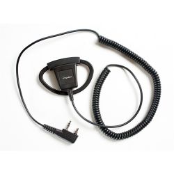 Impact Platinum PLO-D1 Listen Only Rubber D-Ring Earpiece