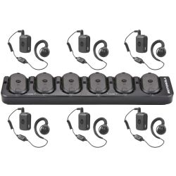 Motorola CLP1060 Radio Six Pack + Multi-Charger