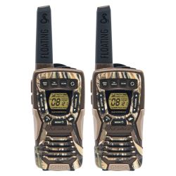 Cobra ACXT1035R FLT Floating Waterproof FRS Two Way Radios (Camouflage)