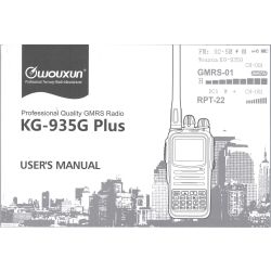 Wouxun KG-935G Plus User Manual