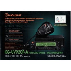 Wouxun KG-UV920P-A User Manual