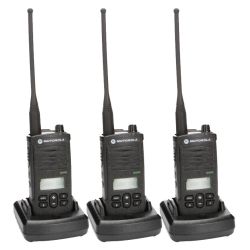 Motorola RDX RDU4160d Radio Three Pack 