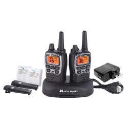 Midland X-TALKER T71VP3 FRS Two Way Radios - 10 Pack Bundle w/ Chargers