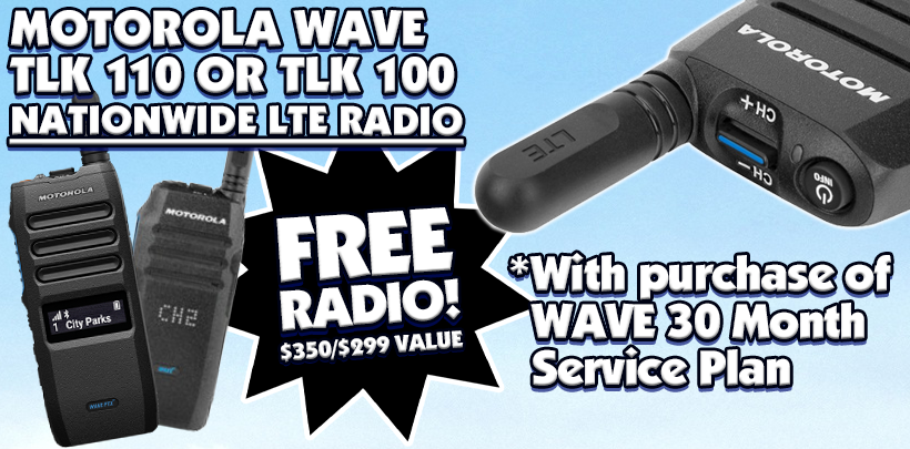 Free TLK100 or TLK110 with Subscription to 30 Month Service Plan!