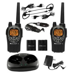 Midland GXT1000VP4 Radios With Headsets and Charger