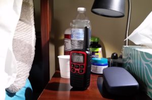 How walkie talkies can help when you're quarantined with an illness
