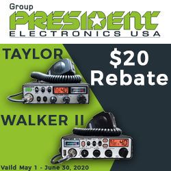 President CB Radio Rebate Offer!