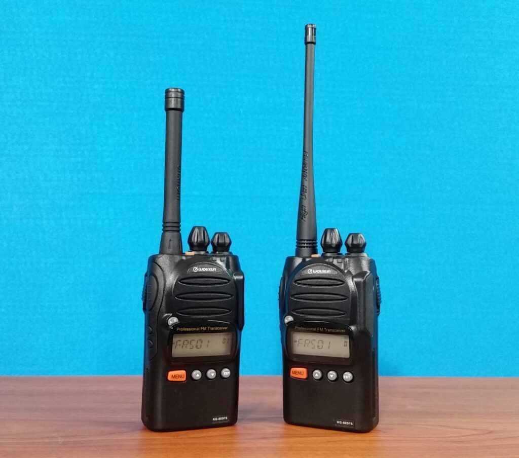 Wouxun KG-805FS and KG-805F FRS Two Way Radios