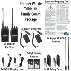 Four radio kits for preppers and survivalists