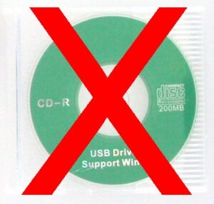 Wouxun Programming Cable Driver Mini-CD