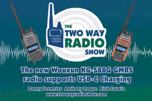 The Wouxun KG-S88G has a USB-C charging port!