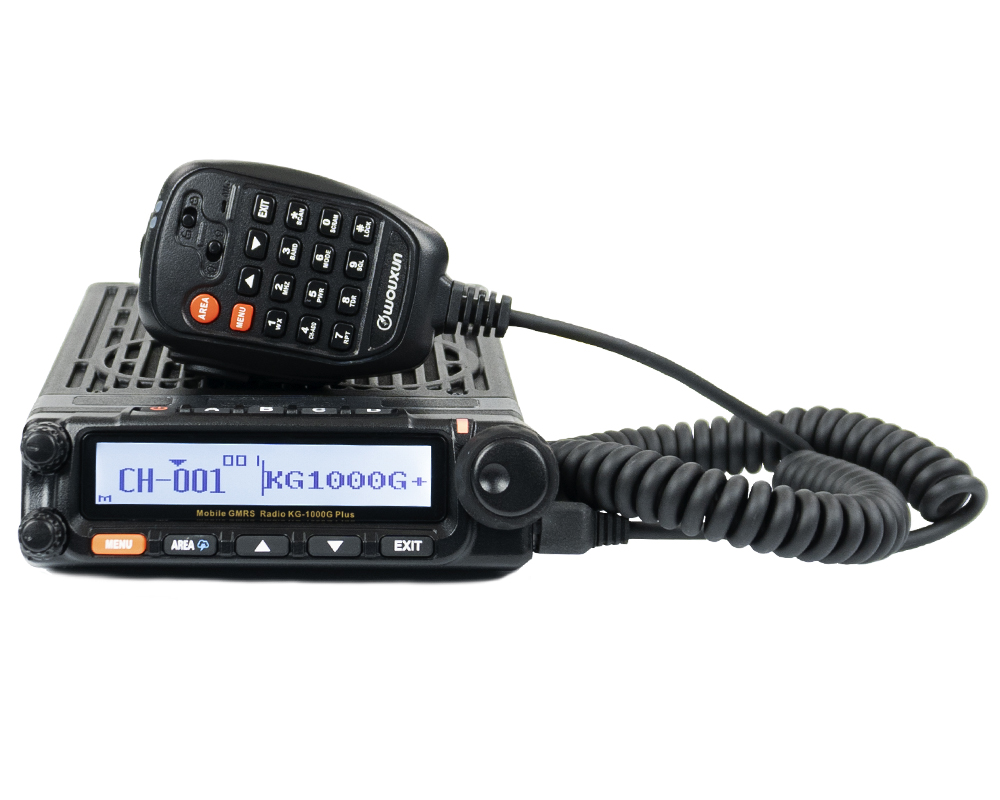 Announcing the Wouxun KG1000G Plus GMRS Mobile Radio!