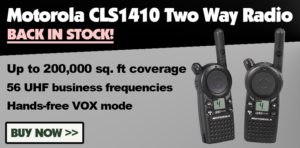The Motorola CLS1410 is back in stock!