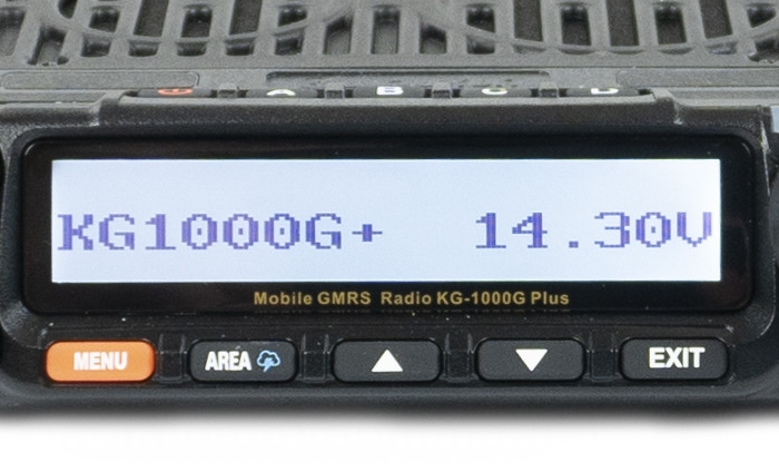 Wouxun-KG-1000G Plus Display
