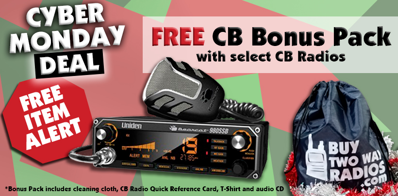 FREE CB Bonus Pack with purchase of select CB Radio!