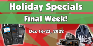 Holiday Specials - Final Week!