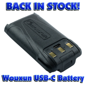 The New Wouxun USB-C Batteries are Back!