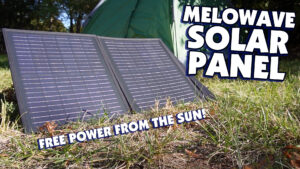 Charge up your radios with the Melowave SPP-F40 solar panel!