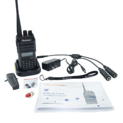 Wouxun KG-S74A Aviation Radio with accessories