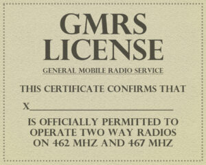 How to get a GMRS License in only four steps