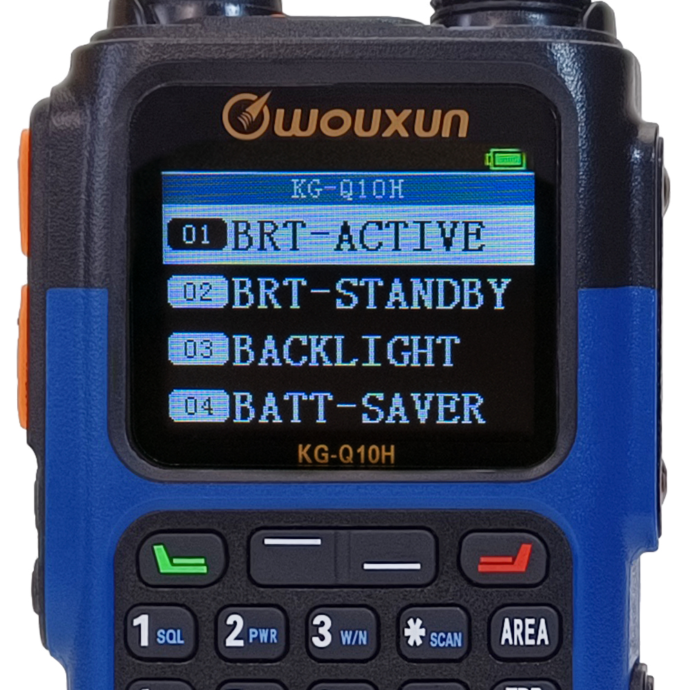 Wouxun KG-Q10H System Menu