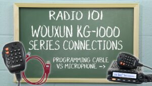 Radio 101 - How to fix cable connection issues on Wouxun KG-1000 radios