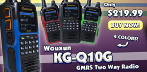 Introducing the Wouxun KG-Q10G GMRS Radio!