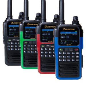 The Wouxun KG-Q10G in Four Colors