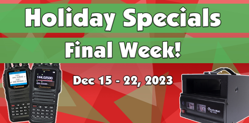 Holiday Specials 2023 Final Week