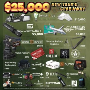 Enter the Survival Dispatch New Year Giveaway!
