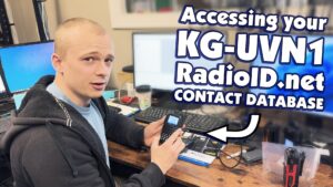 How to Access the RadioID DMR Database in the KG-UVN1