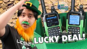 St Patricks Day Sale on Wouxun KG-Q10 Series Radios!