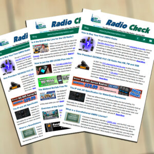 Subscribe to our free Radio Check Newsletter!