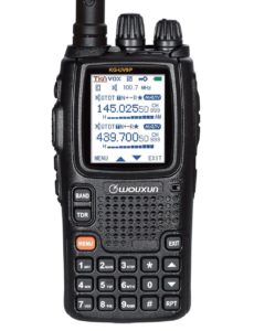 The Wouxun KG-UV9P High Power Dual Band UHF/VHF Amateur Two Way Radio